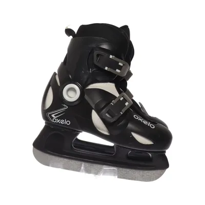 Patins à glace (Noir) de Oxelo Faux cuir