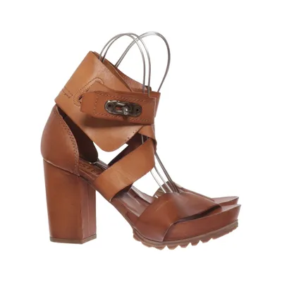 High heel sandals (Brown) from AirStep