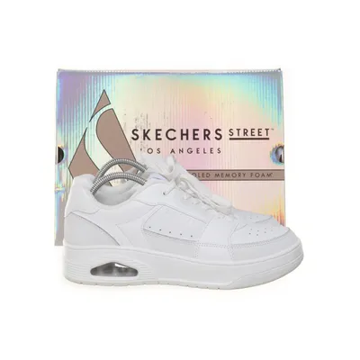 Sneakers (Wit) van Skechers Imitatieleer