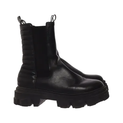Chelsea boots (Zwart) van Attitude