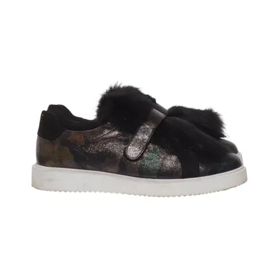 Slip-ons (Black, Multicolored) from Vanessa Wu