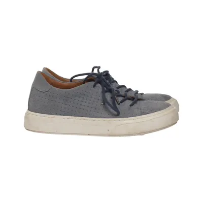 Sneakers (Gray, Blue) from Shabbies Leather