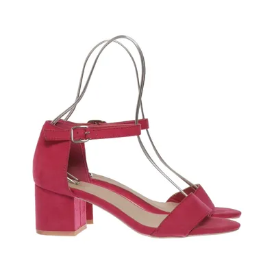 Højhælede sandaler (Rød) fra NLY Shoes