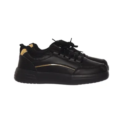 Sneakers (Black) from Fashion Sport Faux leather