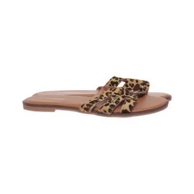 Sandals (Brown, Multicolored) from Les Tropeziennes Leather