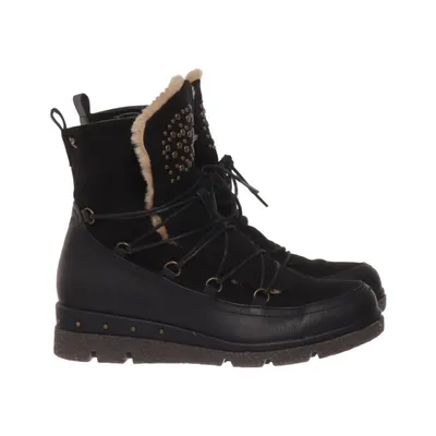 Laced boots (Black) from Refresh