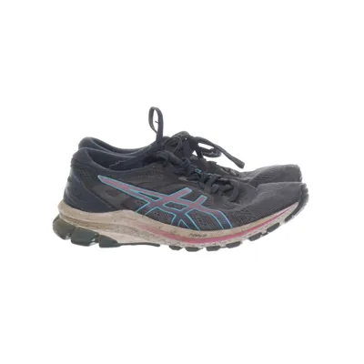 Running shoes (Gray, Pink, Blue) from Asics