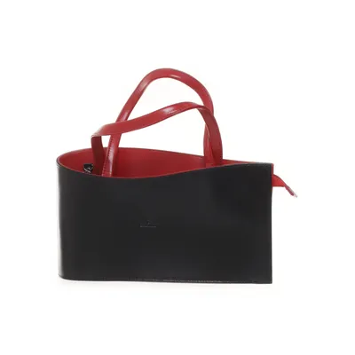 Handbag (Black, Red) from Daniela Moda Leather