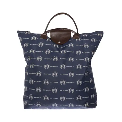 Sac en toile (Bleu, Blanc) de HV Polo
