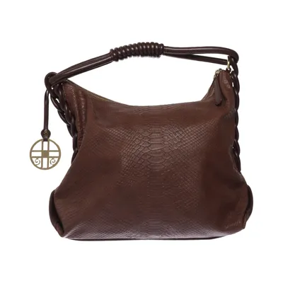 Handbag (Brown) from Silvio Tossi