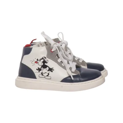 Sneaker (Weiß, Blau, Grau) von Friboo Leder