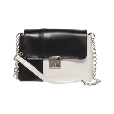 Shoulder-bag (Black, White) from Cromia Leather