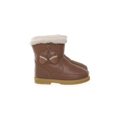 Boots (Brun) från Donsje Skinnimitation