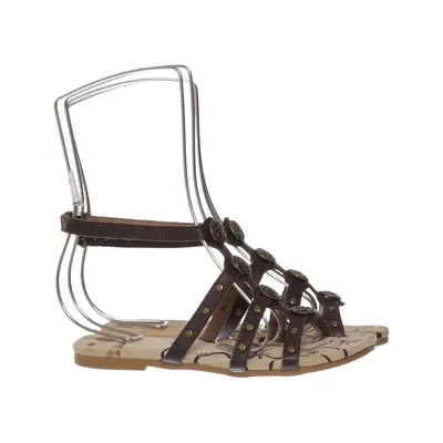 Sandaler (Brun, Beige) Læder