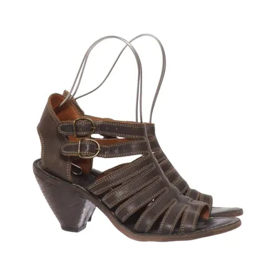 Højhælede sandaler (Brun) fra Fiorentini + Baker Læder