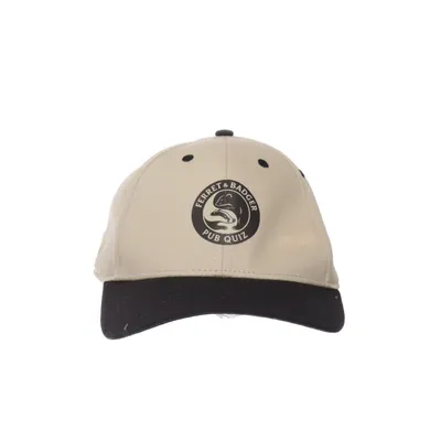 Baseballkeps (Beige, Svart) från Hatstore Bomull