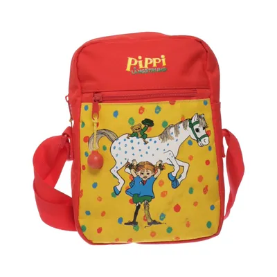 Skuldertaske (Rød, Gul, Flerfarvet) fra Pippi Långstrump