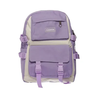 Sac à dos (Violet, Blanc) de Fashion
