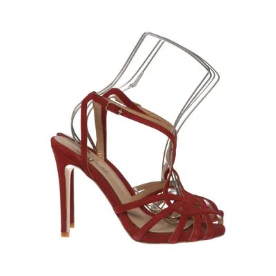 Sandales à talons hauts (Rouge) de Derimod Cuir