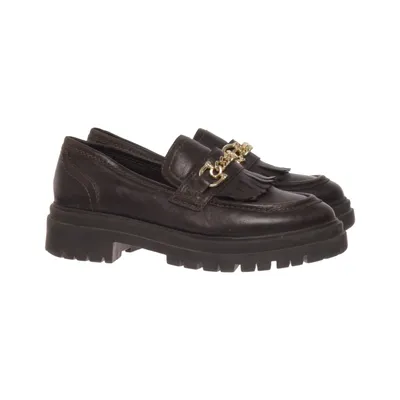 Loafers (Brown) from ASRA Leather