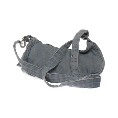 Shoulder-bag (Blue) from Bershka Polyester