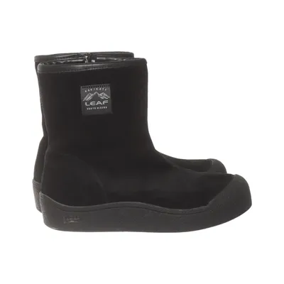 Ankle boots (Black) from Leaf