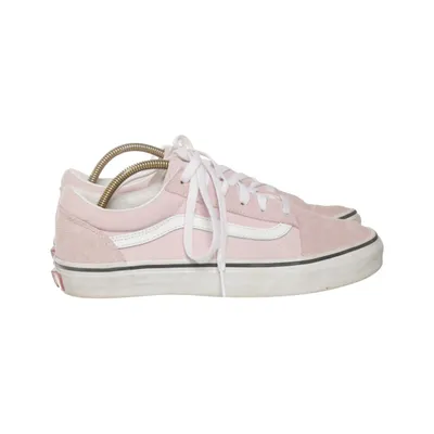 Baskets (Rose, Blanc) de Vans Cuir
