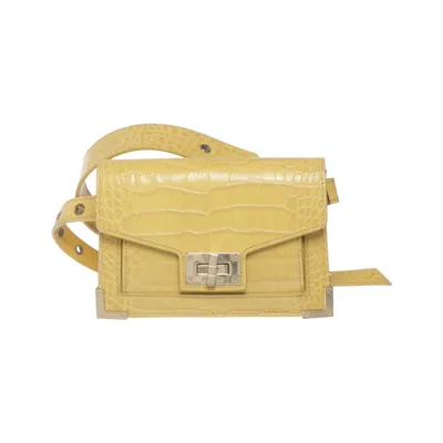 Shoulder-bag (Yellow) from The Kooples Leather