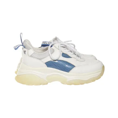 Baskets (Blanc, Bleu) de Hotwind Cuir