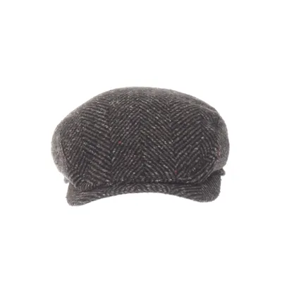Flat cap (Svart, Flerfärgad) från Wigens