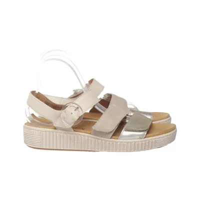 Sandalen (Wit) van Gabor Leer