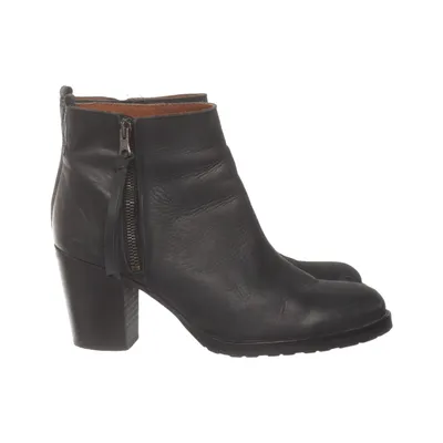 Ankle boots (Black) from Scorett Polyurethane
