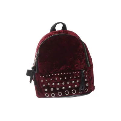Backpack (Red, Black) from Madden Girl Polyester, Polyurethane