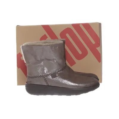 Enkellaarzen (Bruin, Zilver) van Fitflop