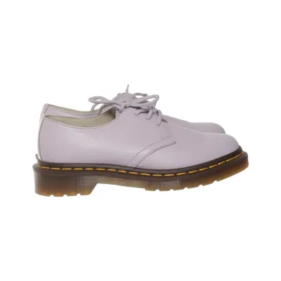 Derby boty (Fialová) od Dr. Martens Kůže
