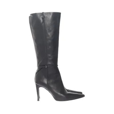 Boots (Black) from Reformation Faux leather