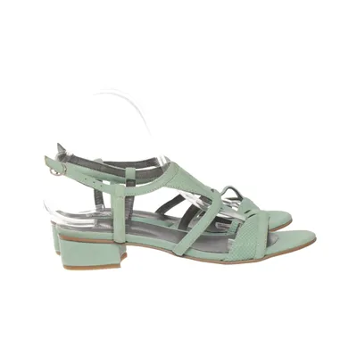 Sandaletten (Groen) van Alba Moda Leer