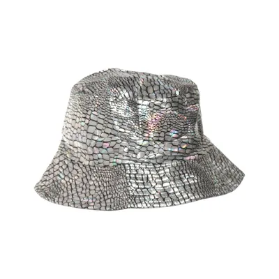 Buckethatt (bucket hat, silver bucket hat, holographic hat, metallic bucket hat, snake print hat, reptile pattern, festival fashion, rave outfit, y2k accessory, shiny bucket hat, statement hat, streetwear accessory, reflective fashion, futuristic style, cyber aesthetic, edgy fashion, unisex hat, festival wear, clubwear accessory, fashion streetwear, glam aesthetic, trendy hat, standout accessory, urban fashion, aesthetic outfit y2k fashion, tiktok fashion, rave aesthetic, cyber y2k, futuristic fashion, pinterest outfit inspo, festival aesthetic, holographic aesthetic, club kid style, viral tiktok style, streetwear style, cool girl aesthetic, edgy streetwear, alt fashion, cybercore, metallic aesthetic, shiny fashion, indie sleaze, 2000s fashion, electro style, party outfit, aesthetic clothing, nightlife fashion, statement piece, trend aesthetic, glam streetwear, fashion inspo, unique style, urban aesthetic, y2k streetwear)