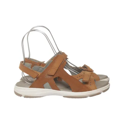 Sandalen (Bruin) van New Feet Suède