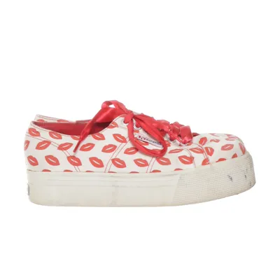 Baskets (Blanc, Rouge) de Superga