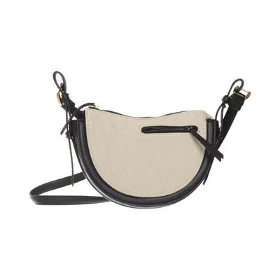 Axelremsväska (Svart, Beige) från Zara Polyester