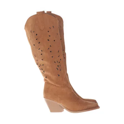 Cowboy boots (Brown) from Super Mode