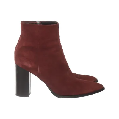 Bottes à talons (Rouge) de Aeyde Cuir