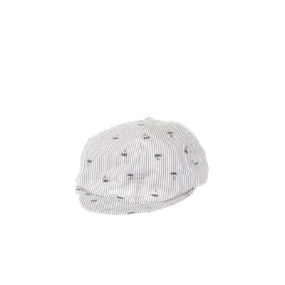 Flat cap (Vit, Blå) från Newbie by KappAhl