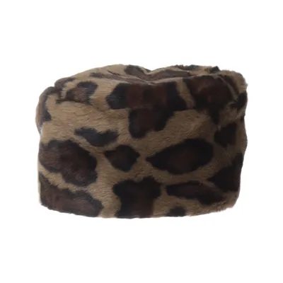 Fur cap (Brown, Black, Multicolored) from Handskmakar'n