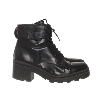 Bottes à lacets (Noir) de Truffle Collection
