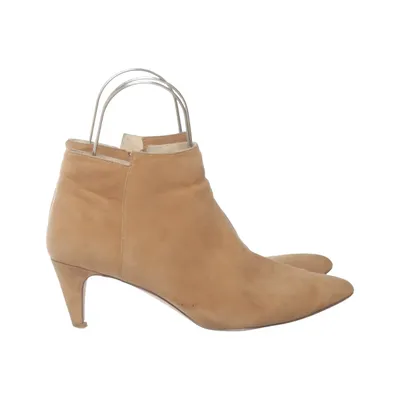 Bottes à talons (Beige) de Kiomi Cuir