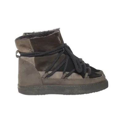 Laced boots (Gray, Black) from Inuikii