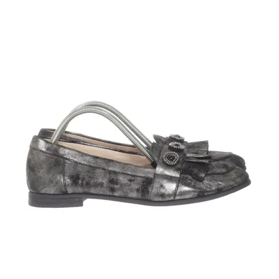 Loafers (Svart, Silverfärgad) från Mjus Skinn