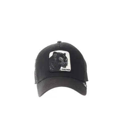 Honkbalpet (Zwart) van The Farm Katoen, Polyester